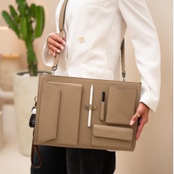 LAPTOP BAG (STYLE II) BEIGE
