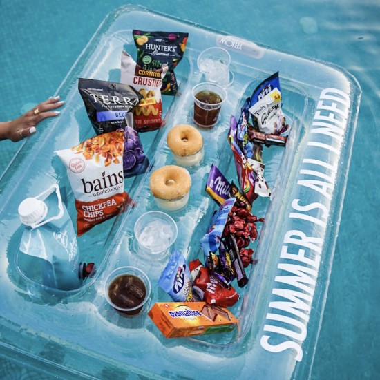 INFLATABLE TRAY /SUMMER IS ALL I NEED 