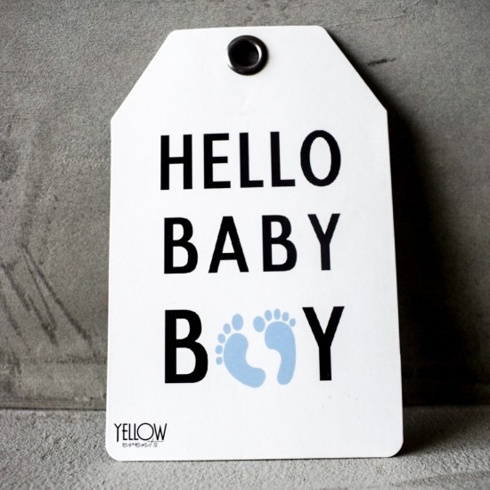 TAG/ HELLO BABY BOY