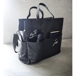 OFFICE AND LAPTOP BAG /BLACK (علبة المنج بها خدوش)  OFFICE AND LAPTOP BAG /BLACK (علبة المنج بها خدوش)