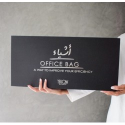 OFFICE AND LAPTOP BAG /BLACK (علبة المنج بها خدوش)  OFFICE AND LAPTOP BAG /BLACK (علبة المنج بها خدوش)